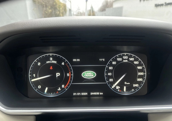 Land Rover Range Rover Sport cena 97700 przebieg: 245000, rok produkcji 2015 z Poznań małe 407